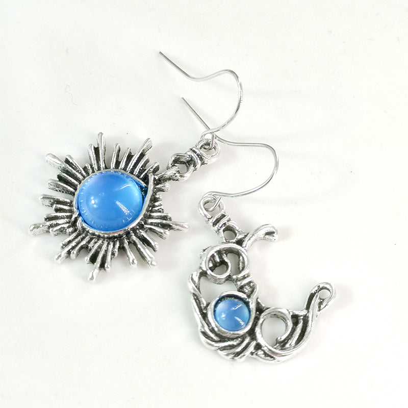 Wholesale Sun Moon Earrings ACC-ES-XingHe005