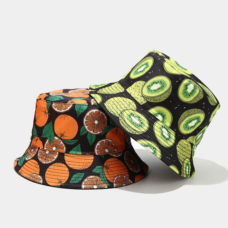 Wholesale fruit pattern bucket hat