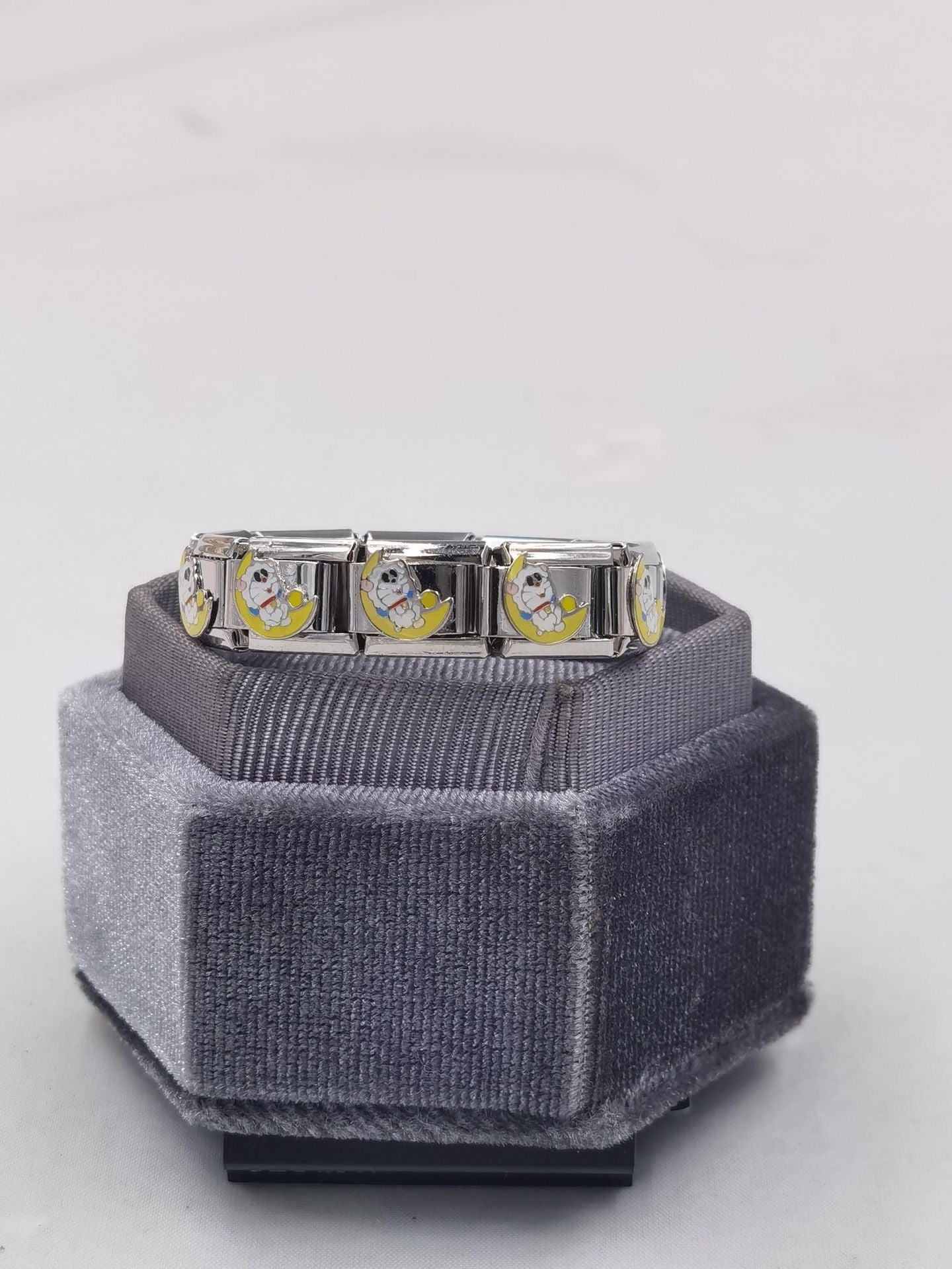 Wholesale Italian Charm Bracelet 9mm DIY Splicing Removable Stainless Steel Cartoon Composable Bracelet ACC-BT-XY041