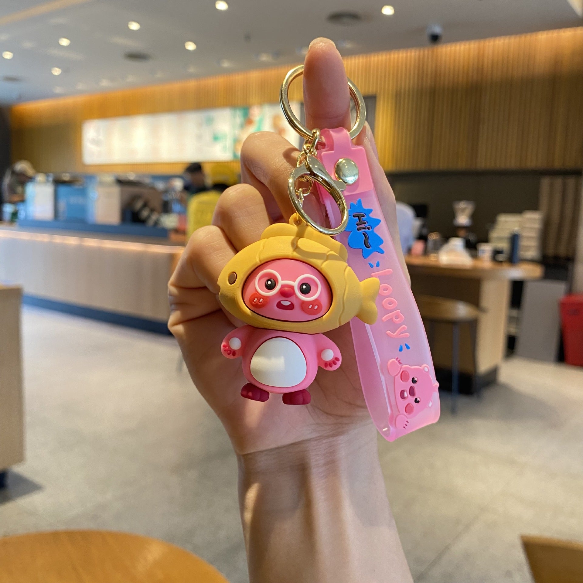 Wholesale Cartoon Cute Silicone Keychains ACC-KC-MingTian005