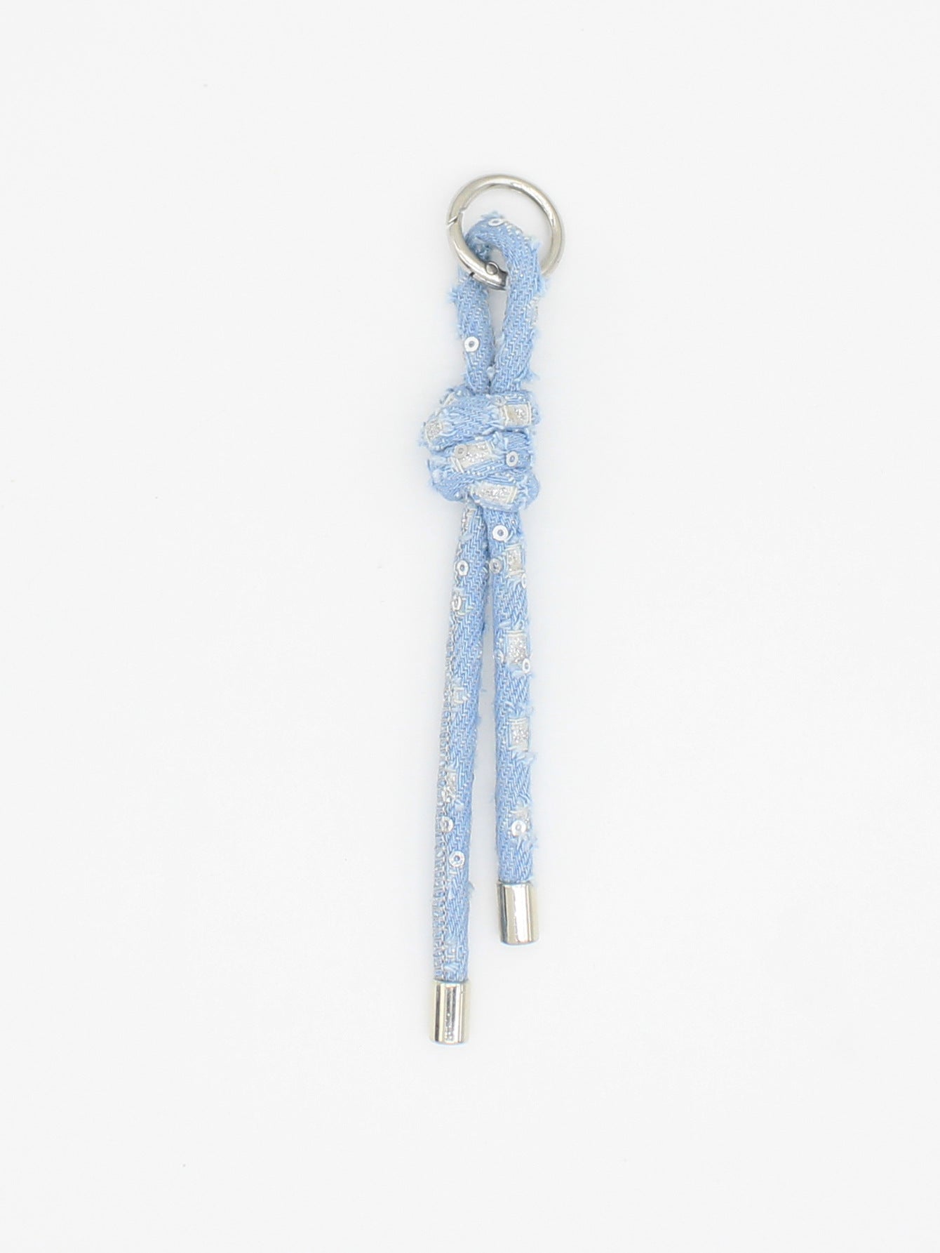 Wholesale Handmade Artificial Leather Bag Charm with Pearl Chain and Keychain,  Stylish Car Key Accessory