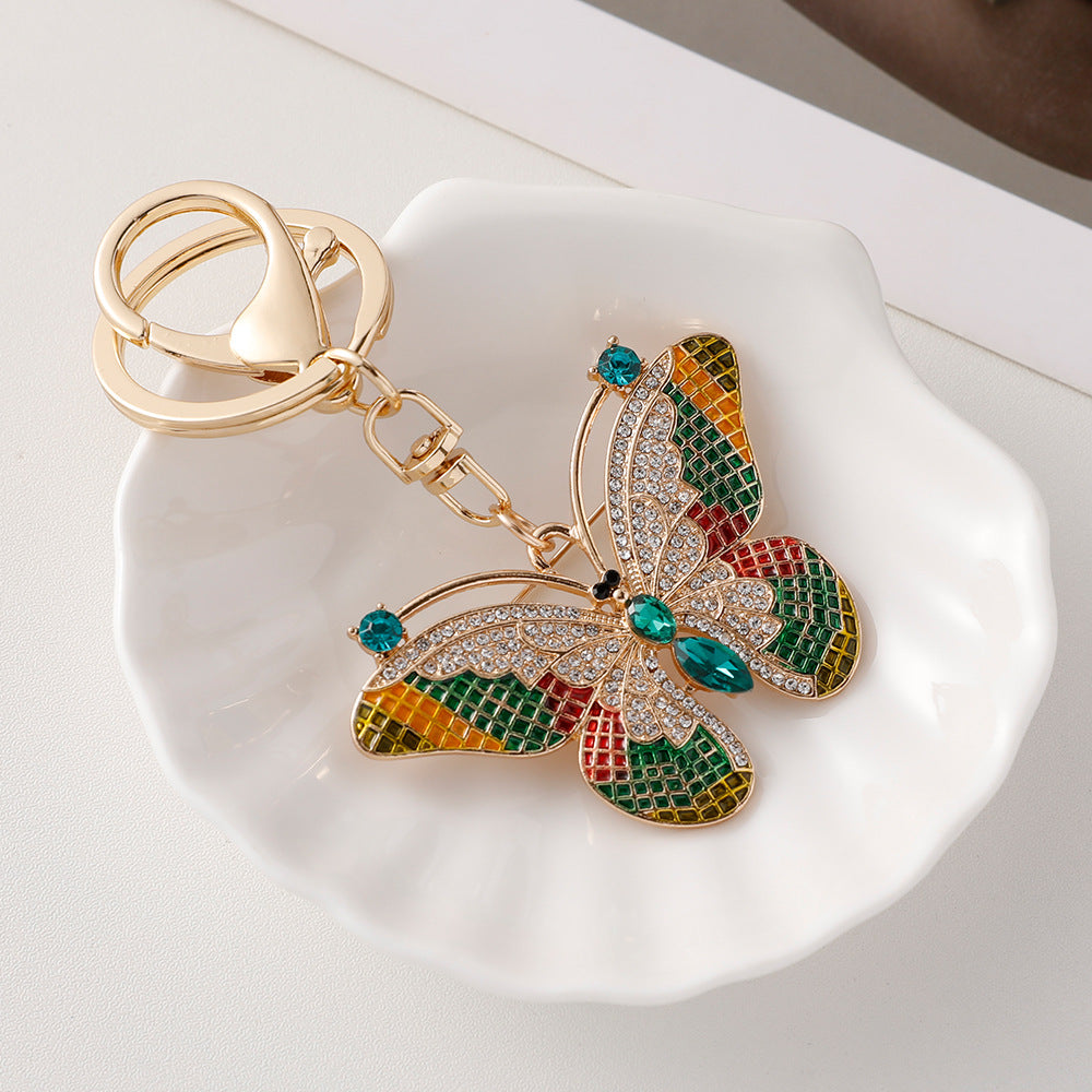Wholesale Colored Butterfly Alloy Keychains ACC-KC-ChenHui003