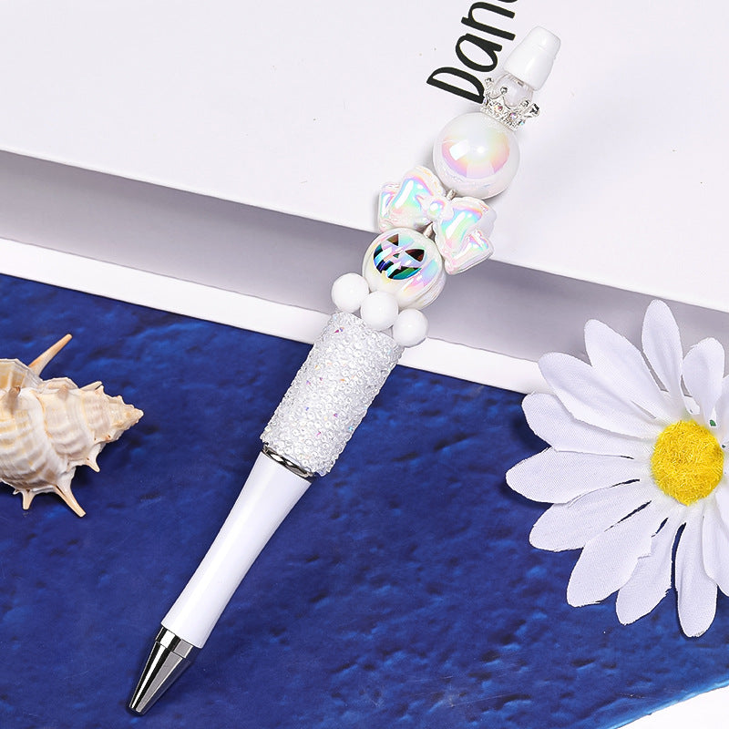 Wholesale 100pcs Halloween Demon Pumpkin Beads UV Color Plated Acrylic Beads DIY Accessories ACC-BDS-BLG058