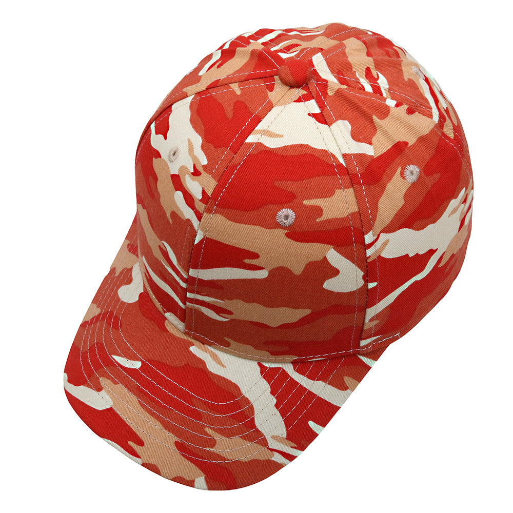 Wholesale Camouflage Baseball Cap Outdoor Tie-dye Pure Cotton Hat ACC-HT-HaiPu017