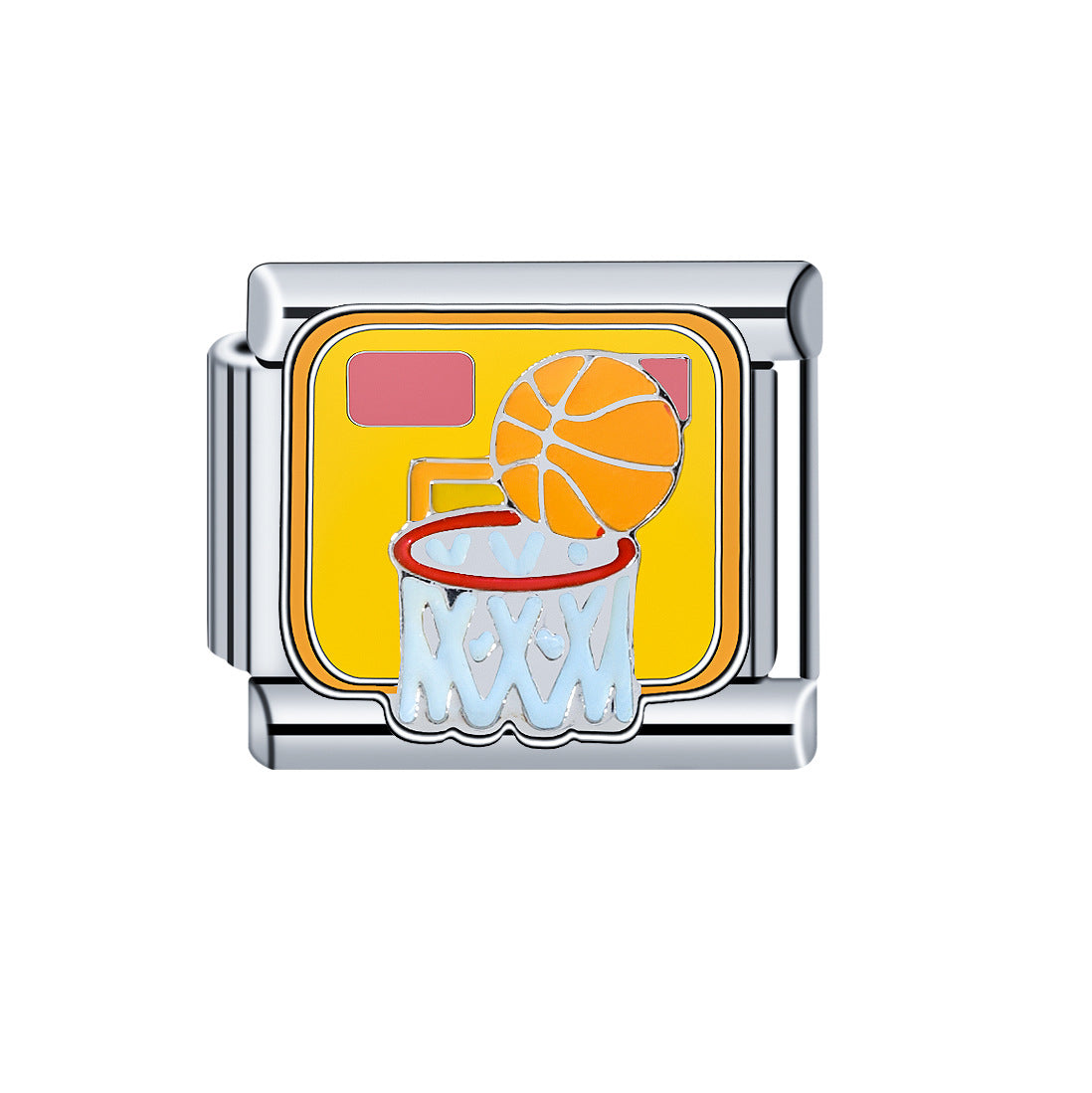 Wholesale 10pcs Italian Charm Bracelet 9mm DIY Splicing Removable Father's Day Stainless Steel Composable Bracelet