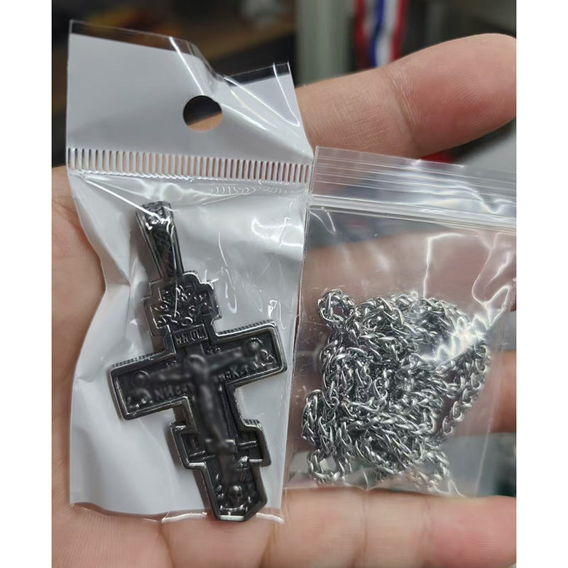 Wholesale Titanium Steel Cross Necklace