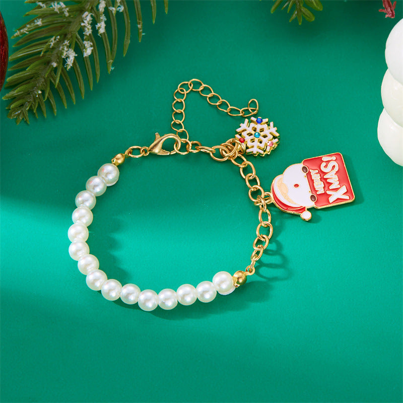 Wholesale Christmas Santa Claus Snowman Bracelet ACC-BT-YingHao007