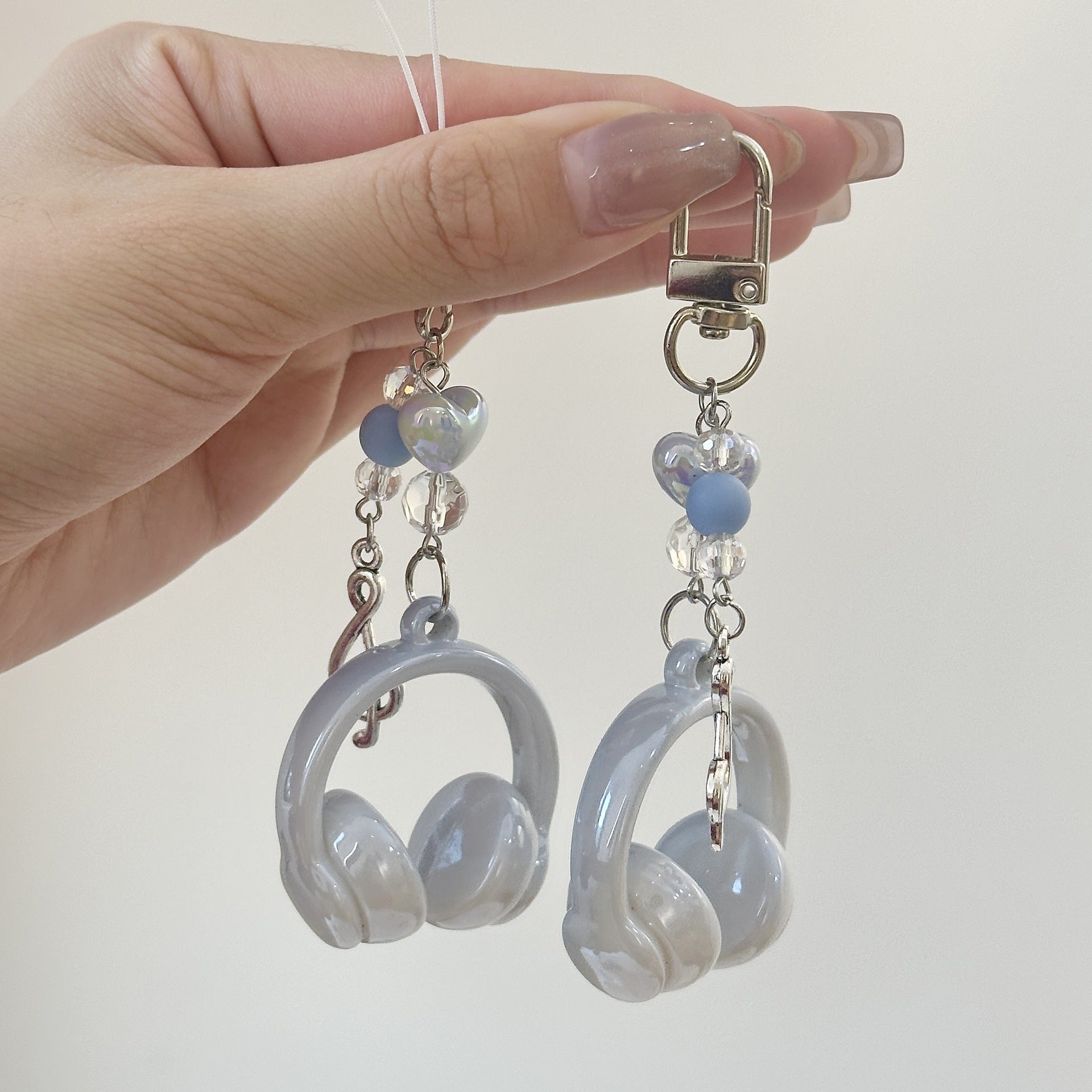 Wholesale Creative Music Headset Keychain