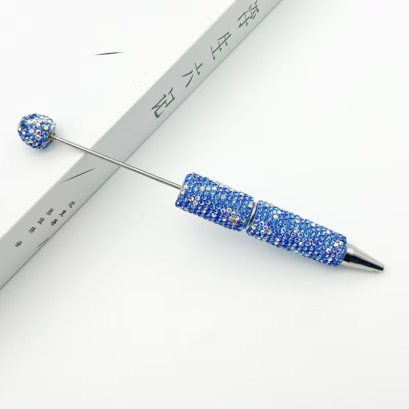 Wholesale 10pcs creative full drill beaded ballpoint pen