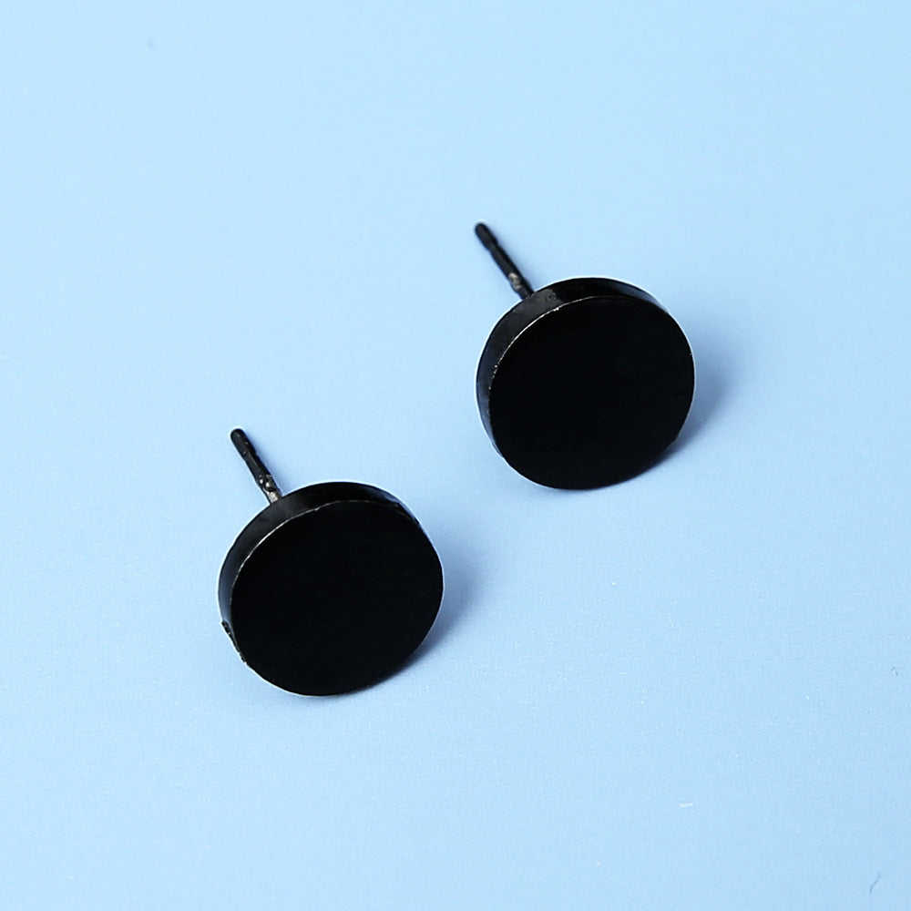 Wholesale  circle steel pin earrings jewelry