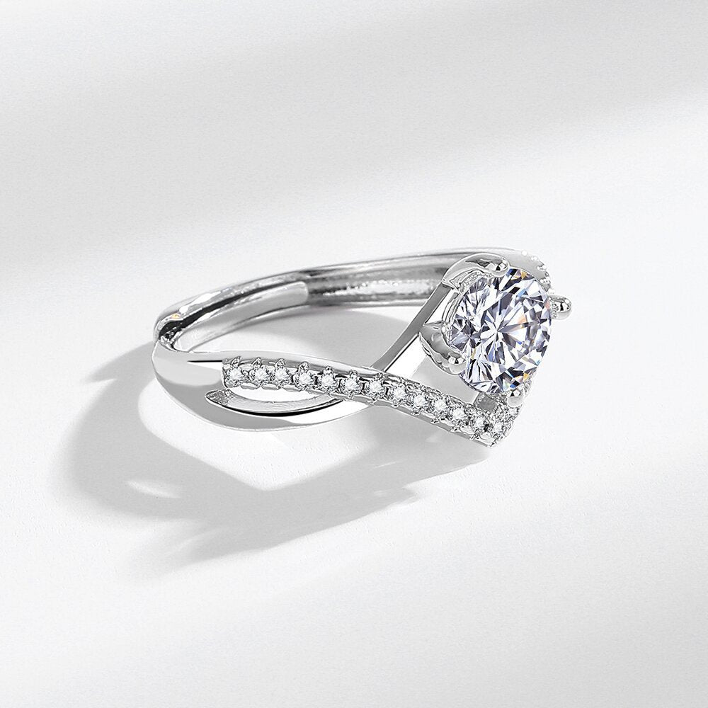 Wholesale Zircon  Moissanite Luxury Ring