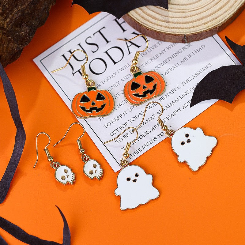 Wholesale  Halloween Earrings Personalized Creative  Bat Earring