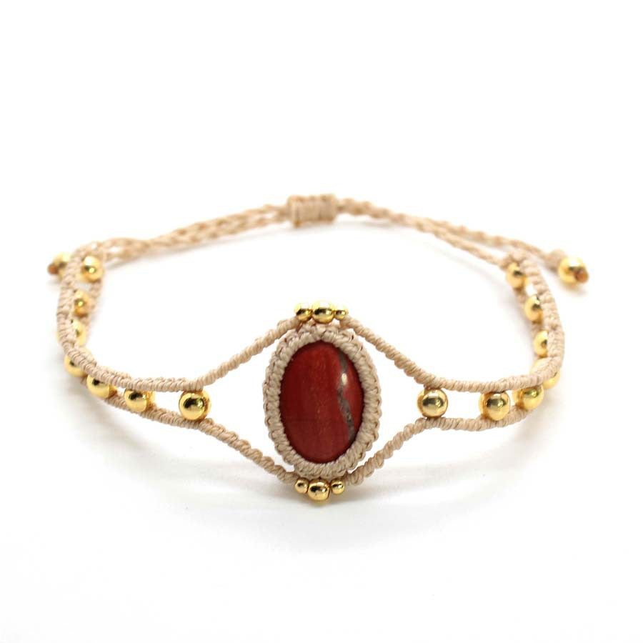 Wholesale Amethyst Crystal Bead Handwoven Angel Eye Bracelet New Chinese Style Adjustable Unisex Jewelry Accessory Boutique Gift