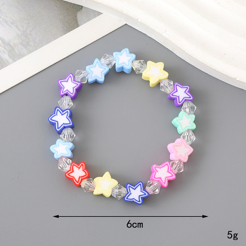 Wholesale Handmade Love Beaded Flower Bracelet ACC-BT-YiL008