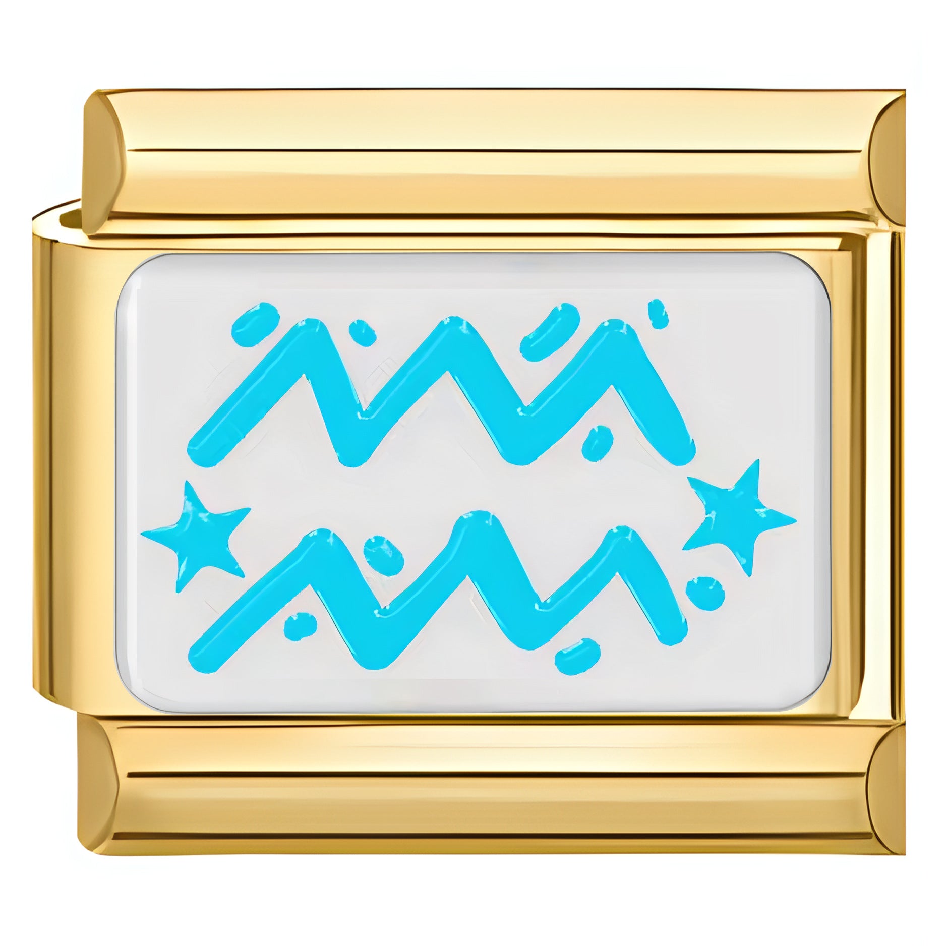 Wholesale Italian Charm Bracelet 9mm DIY Splicing Constellation Stainless Steel Composable Bracelet