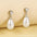 Wholesale Water Drop Pearl Earrings Retro Elegant  Pearl Small Earrings
