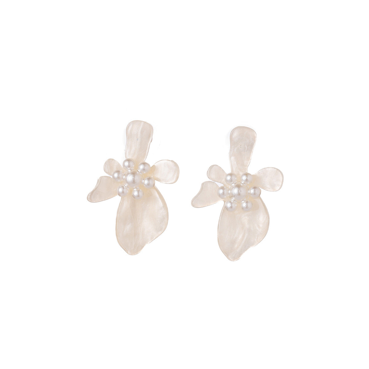 Wholesale 3D Flower Hoop Earrings