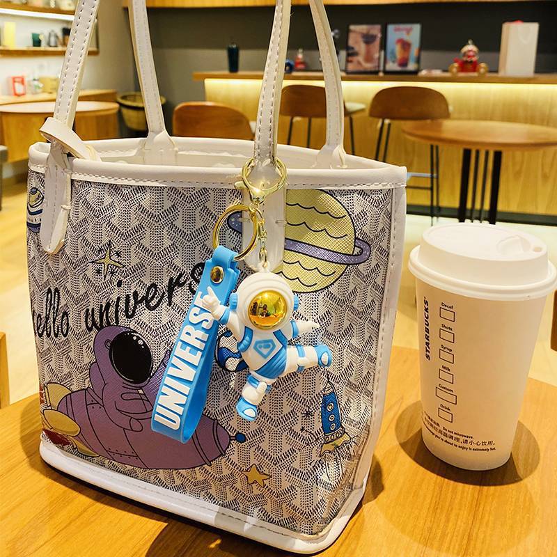 Wholesale Creative Keychain Jumping Astronaut Cartoon Keychains ACC-KC-SJ011