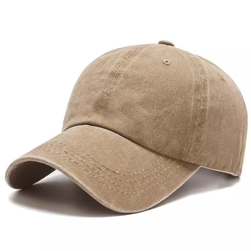 Wholesale Washed Cotton Baseball Cap Outdoor Sunshade Hat