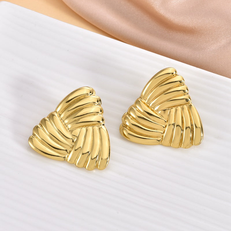 Wholesale Geometric Stainless Steel Earrings
