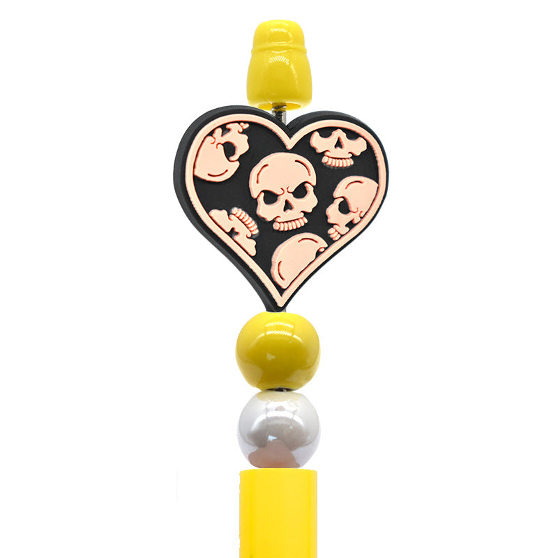 Wholesale Random 100pcs Halloween PVC Soft Focal Beads ACC-BDS-RYY005