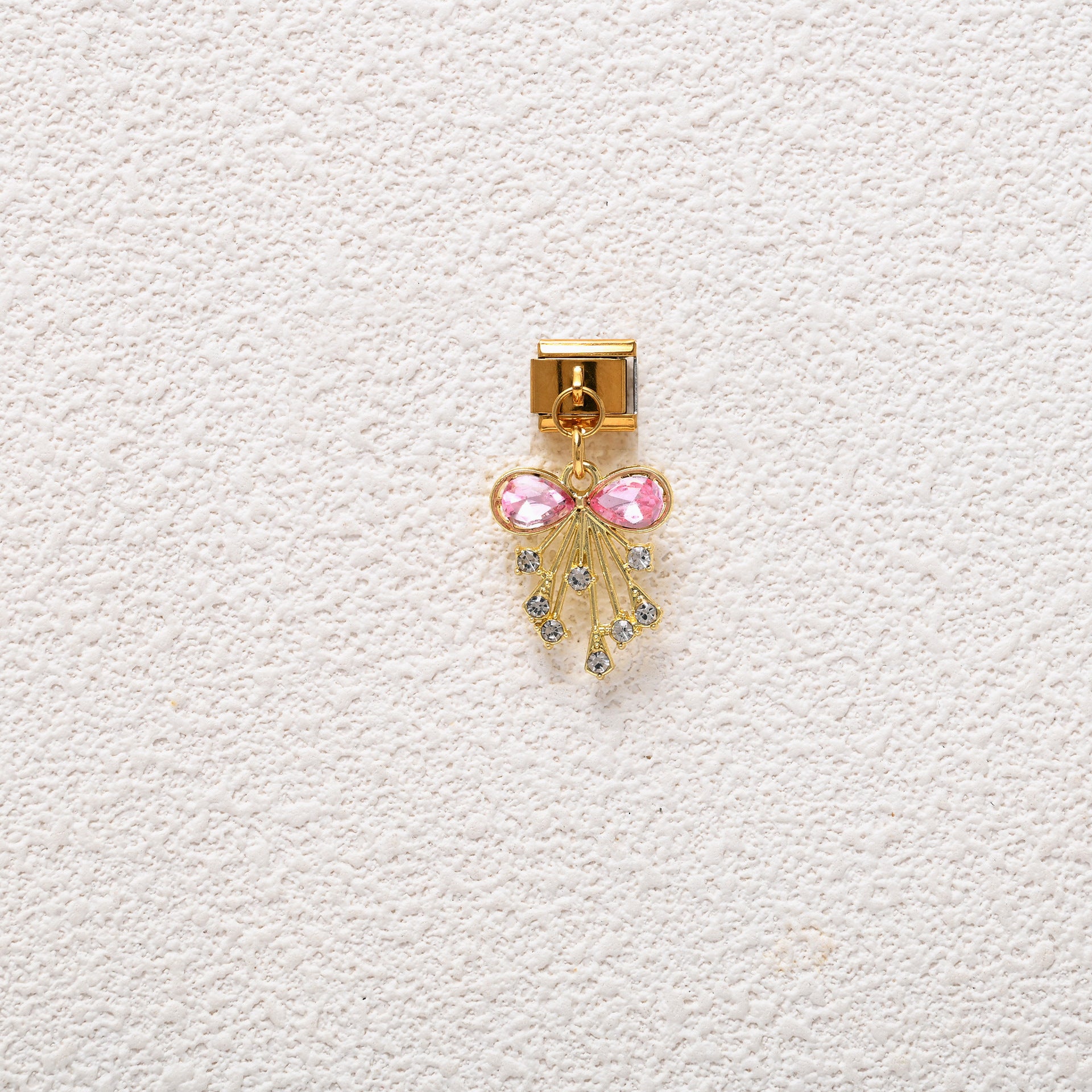 Wholesale 5pcs  Italian Charm Bracelet 9mm DIY Fresh Pendant  Creative Stainless Steel Composable Bracelet