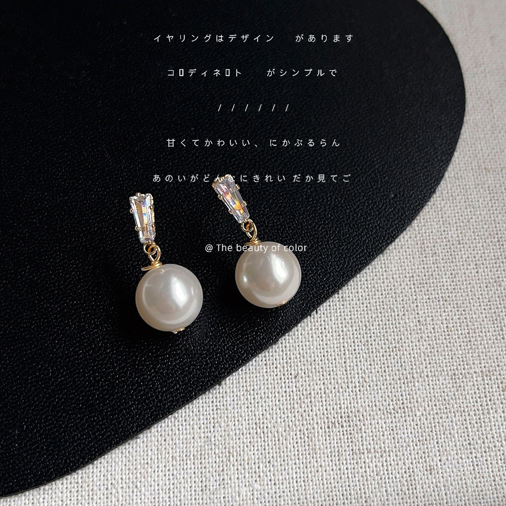 Wholesale Electroplating 14K Simple Geometric Earrings