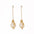 Wholesale Handmade Winding  Pearl Earrings  Long Tassel Butterfly Flower Earrings