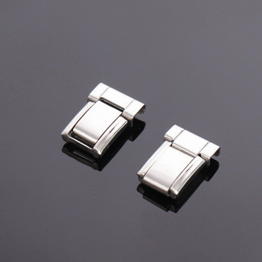 Wholesale Stainless Steel Modular Elastic Bracelet Square Train Card Printed Fashion Accessory