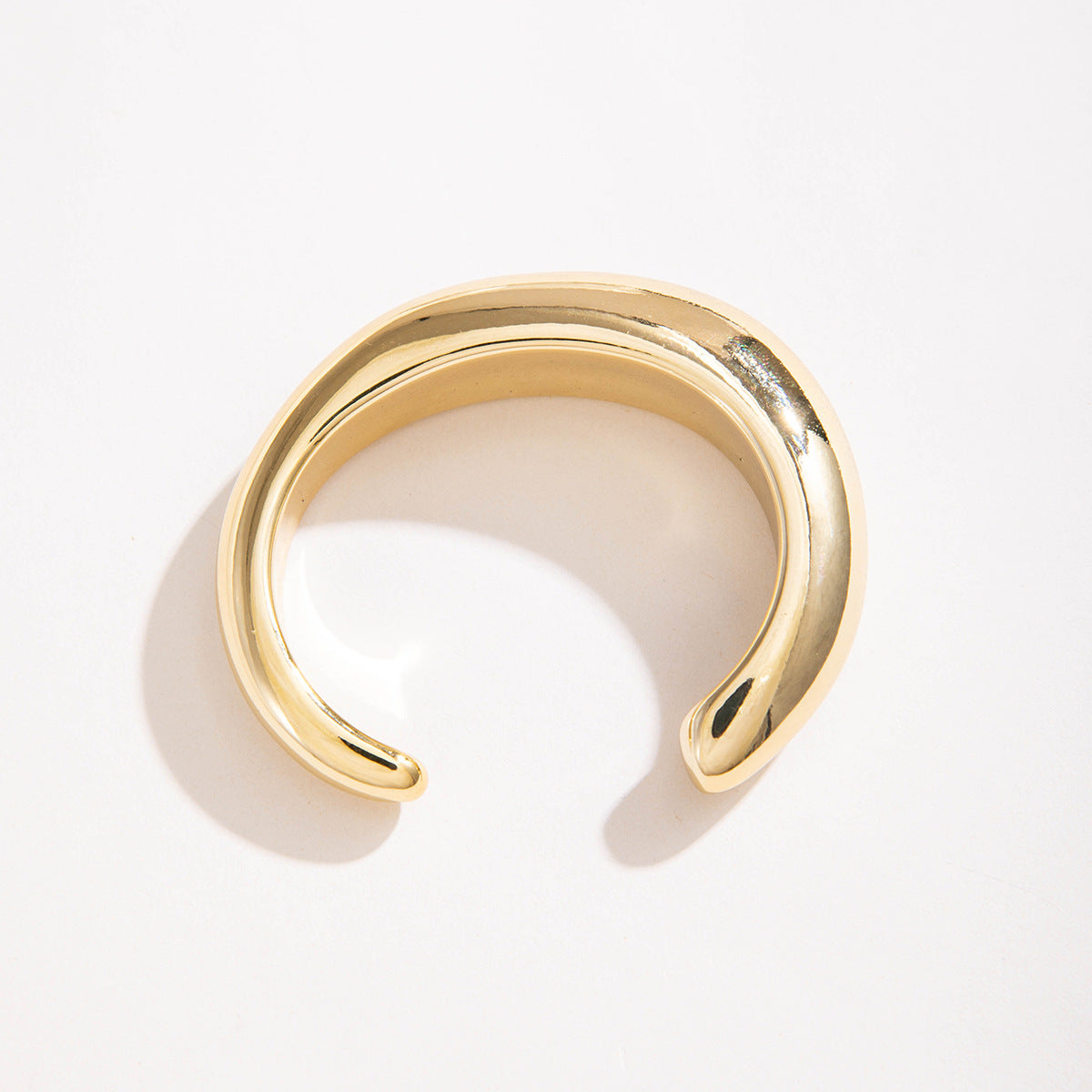 Wholesale  geometric irregular CCB gold and silver bracelet