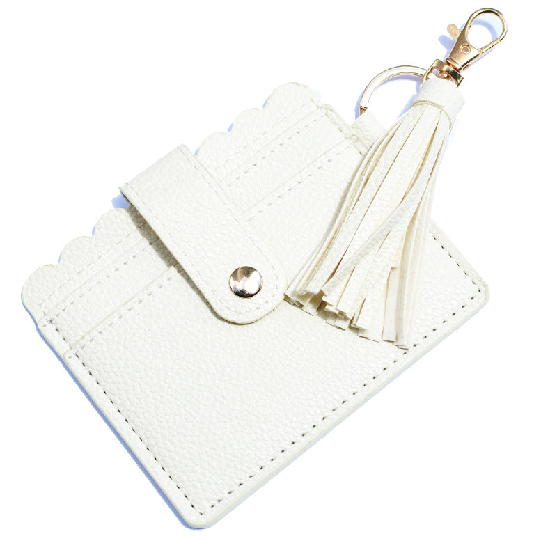 Wholesale Leopard Print Plaid Tie Dye Plaid Card Holder Keychain Wristlet Keychain ACC-KC-QiuXue008