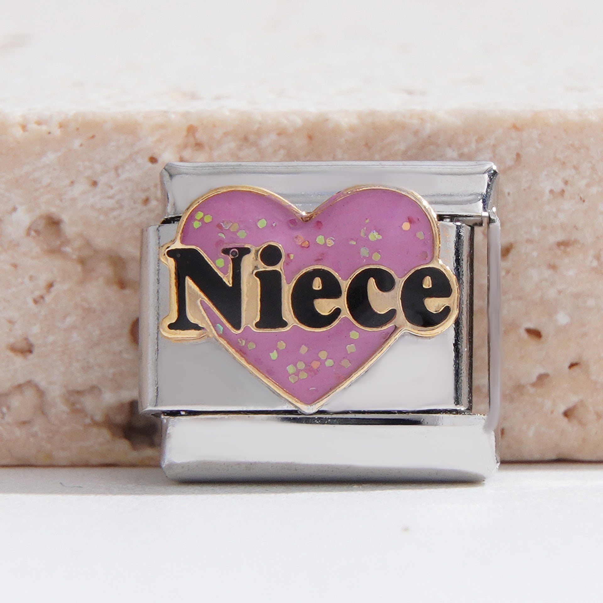 Wholesale Italian Charm Bracelet 9mm DIY Splicing Creative Pattern Stainless Steel Composable Bracelet