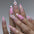 Wholesale 24 Pieces/box 3D Pink Flower Shell Nails Kits Nail Stickers