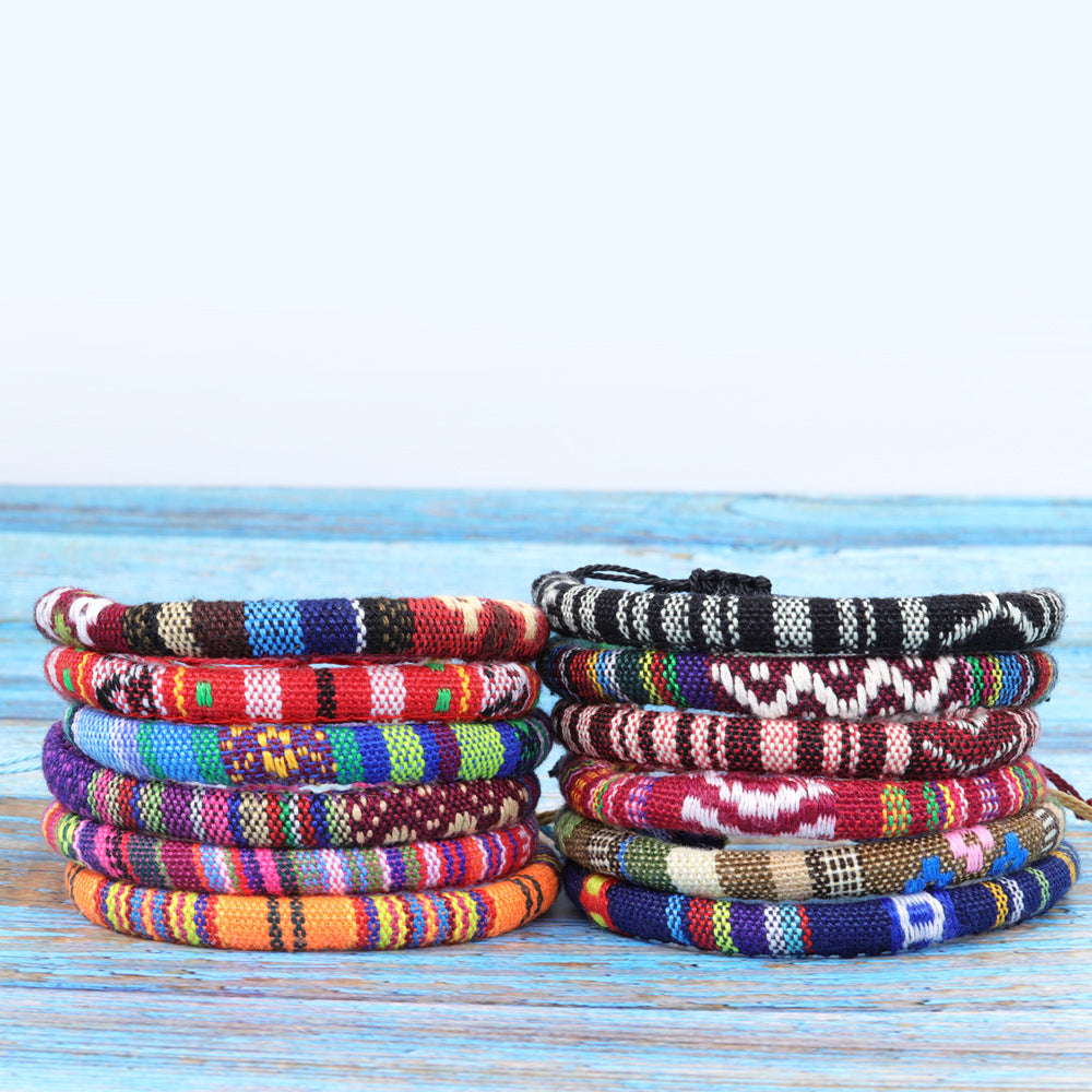 Wholesale Bohemian Ethnic Style Handmade Woven Bracelet