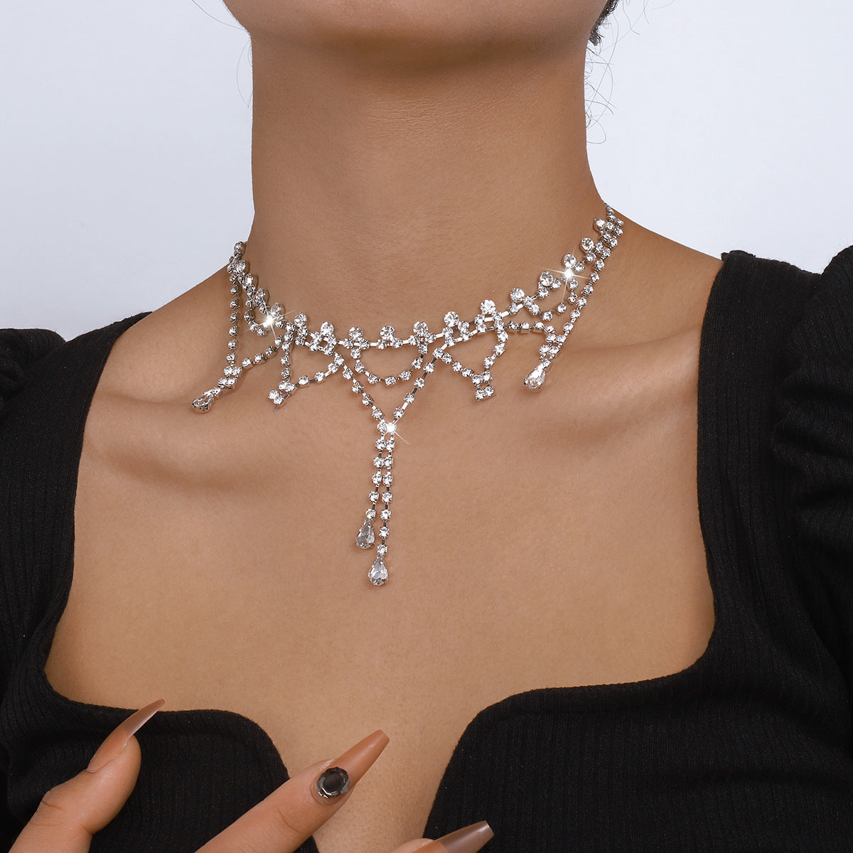 Wholesale Celebrity Temperament Necklace Chain Claw Chain Exaggerated Necklace