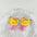 Wholesale creative rooster stitching acrylic earrings