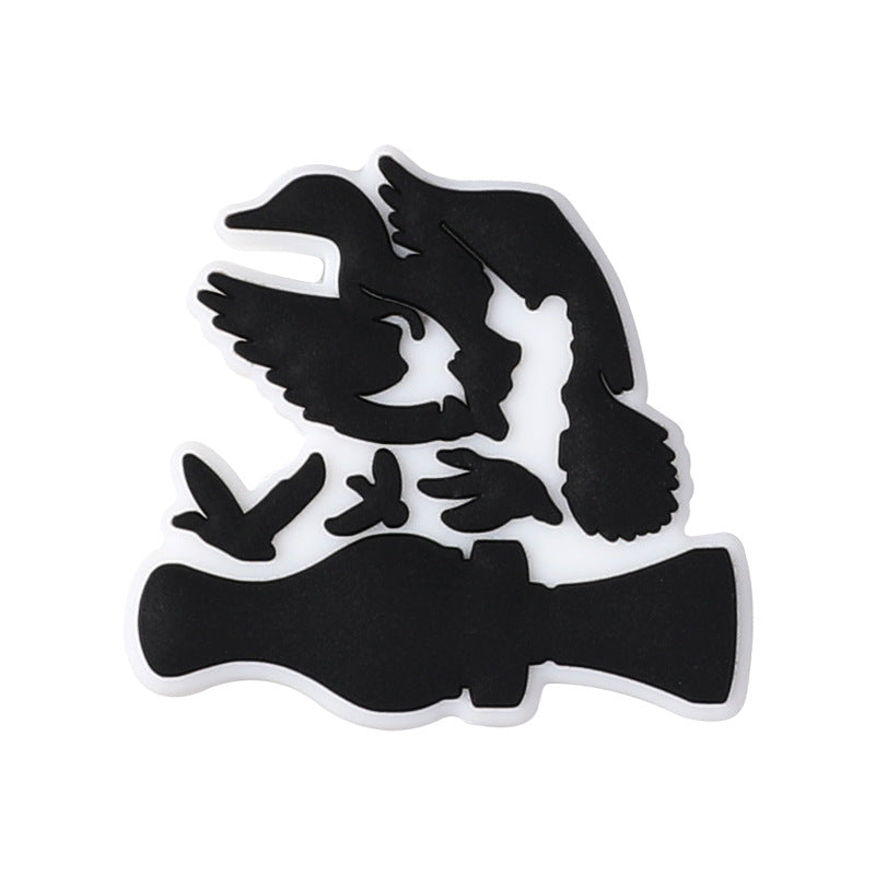 Wholesale 20pcs  silicone loose Focal Beads DIY Bead Accessories