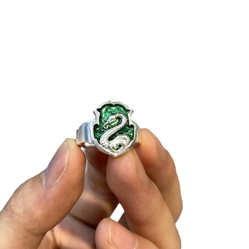 Wholesale Green Seal Magic Academy Family Snake Ring ACC-RS-LanHe001