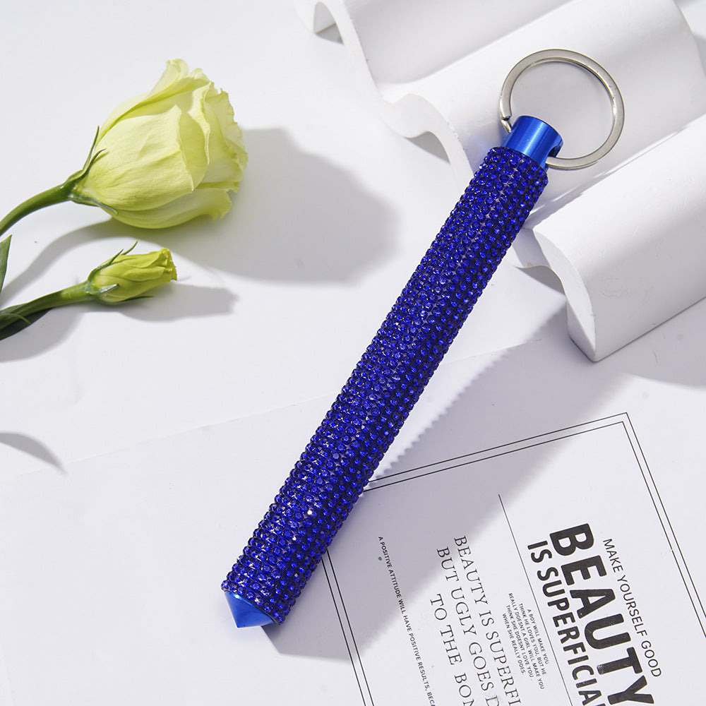 Wholesale Outdoor Metal Diamond Portable Car Key Pendant ACC-KC-XingChu004
