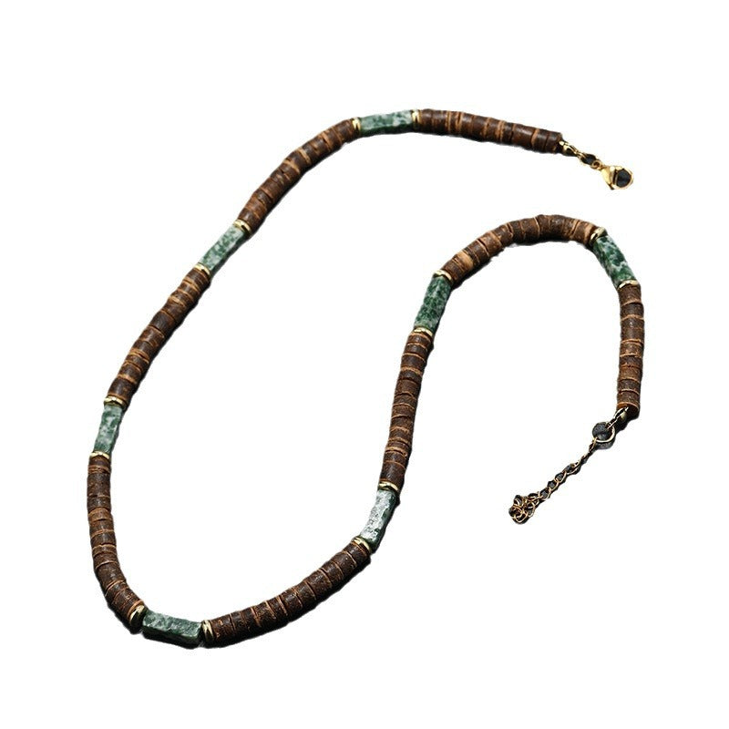 Wholesale  Bohemian Summer Jewelry Ethnic Style Brown Necklace