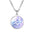 Wholesale Twelve constellation simple alloy pendant necklace