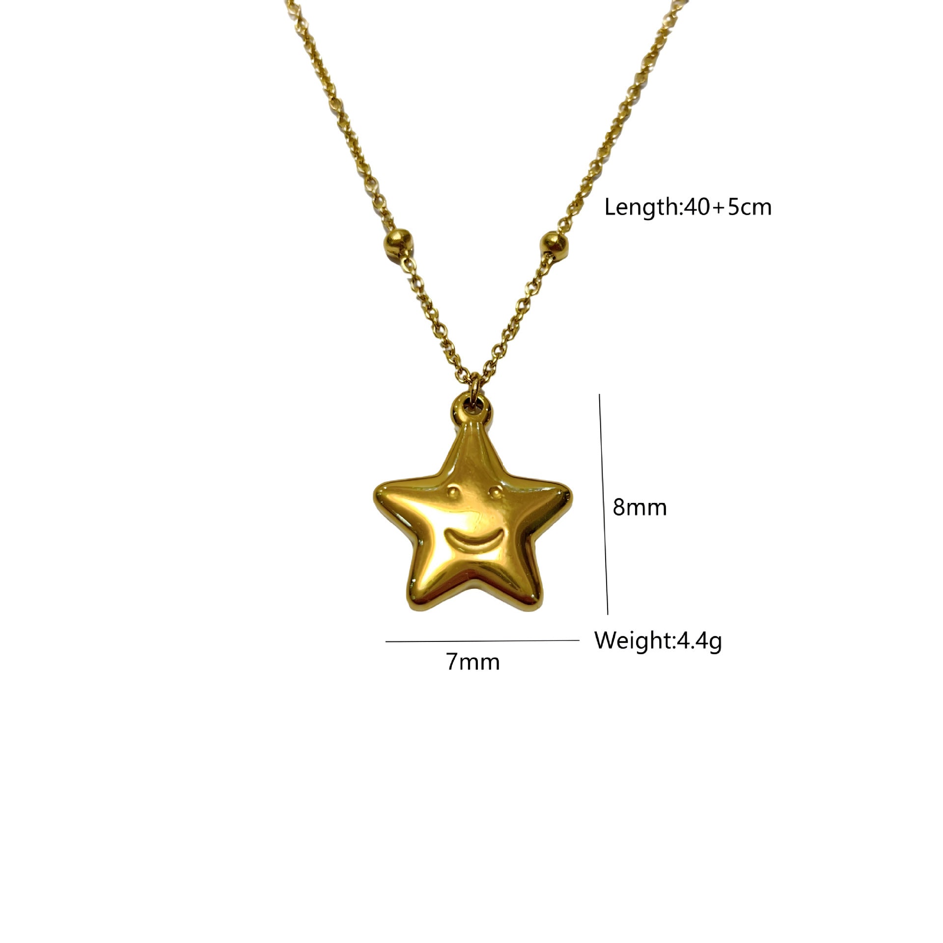 Wholesale Stainless Steel Geometric Pendant Necklace