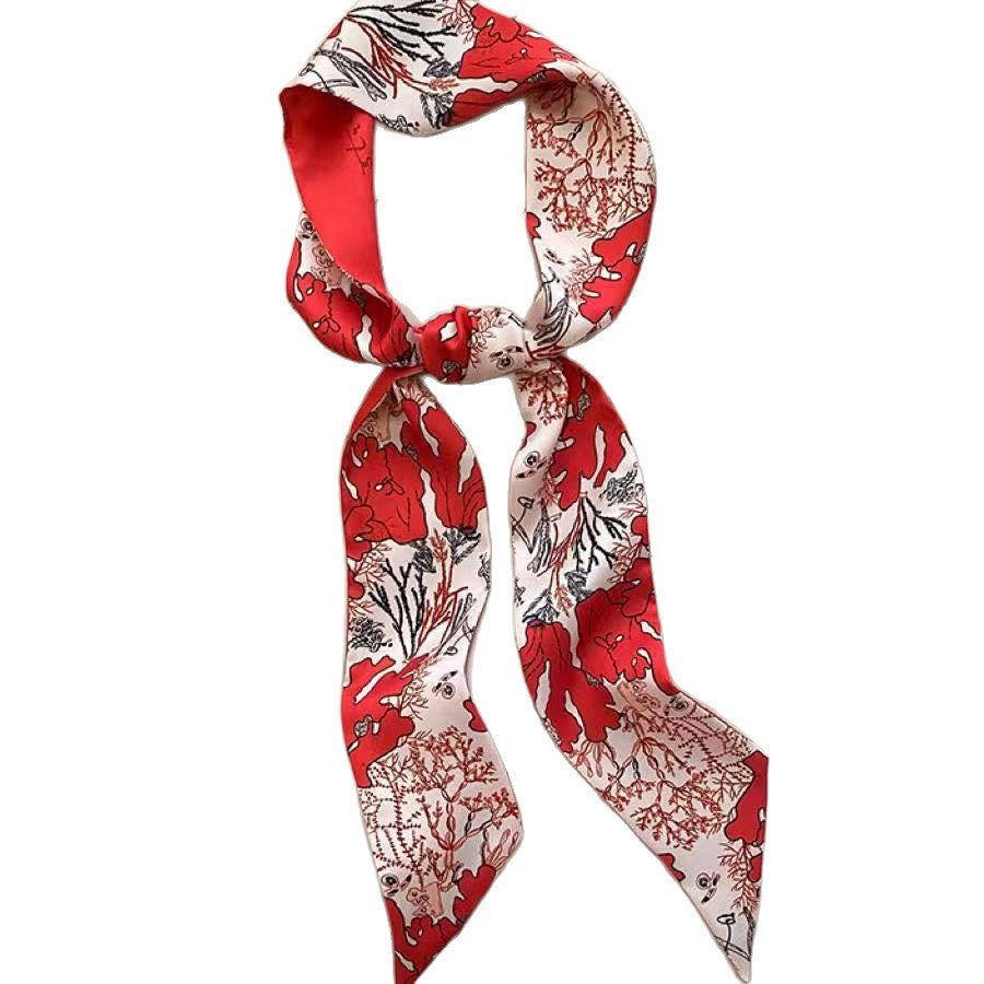 Wholesale  Red Double-Sided Silk f 90* 6cm Large Square Scarf