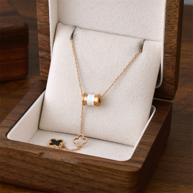 Wholesale Titanium Steel Necklace Women ACC-NE-Quanx008