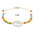 Wholesale Acrylic Shell Bracelet Colorful Rice Bead Weaving Bohemian Hand Rope Bracelet