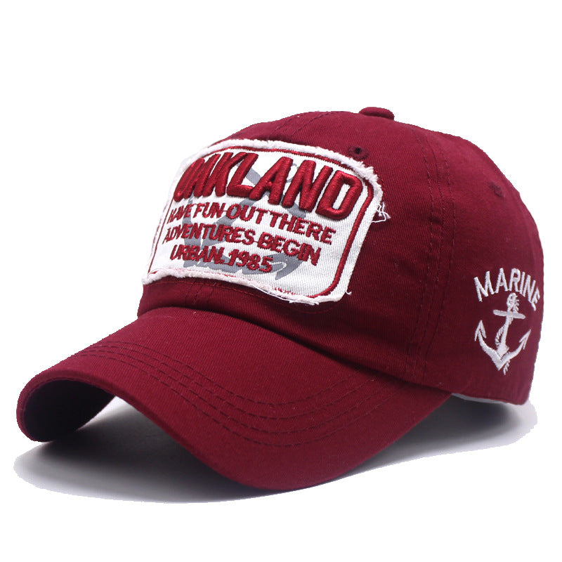 Wholesale Summer Sunshade Baseball Cap  Embroidered Letter Hat