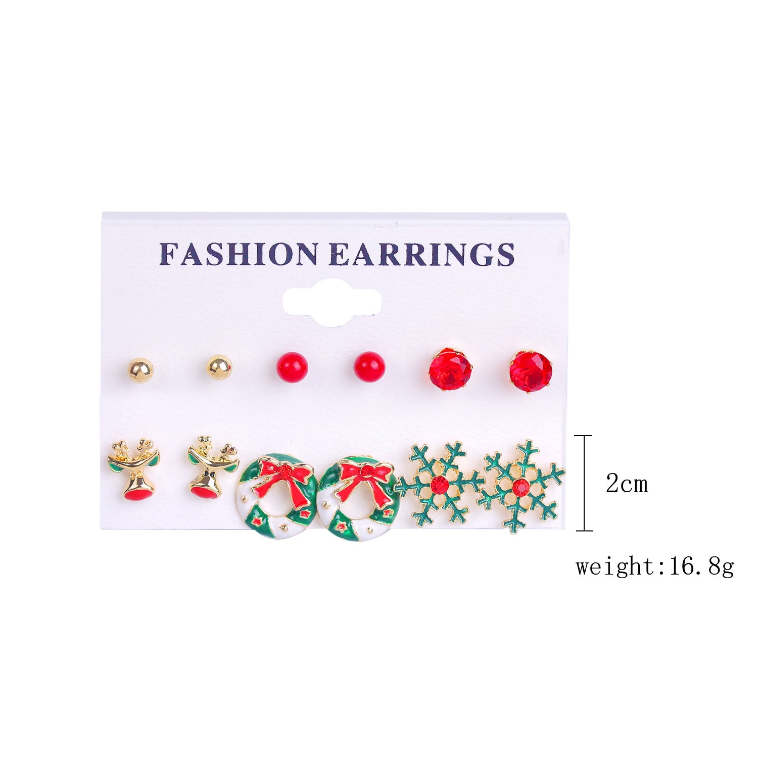 Wholesale Christmas Earrings Small Earrings Christmas Earrings