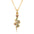 Wholesale 18K copper gold plated popular jewelry snake-shaped element pendant necklaces