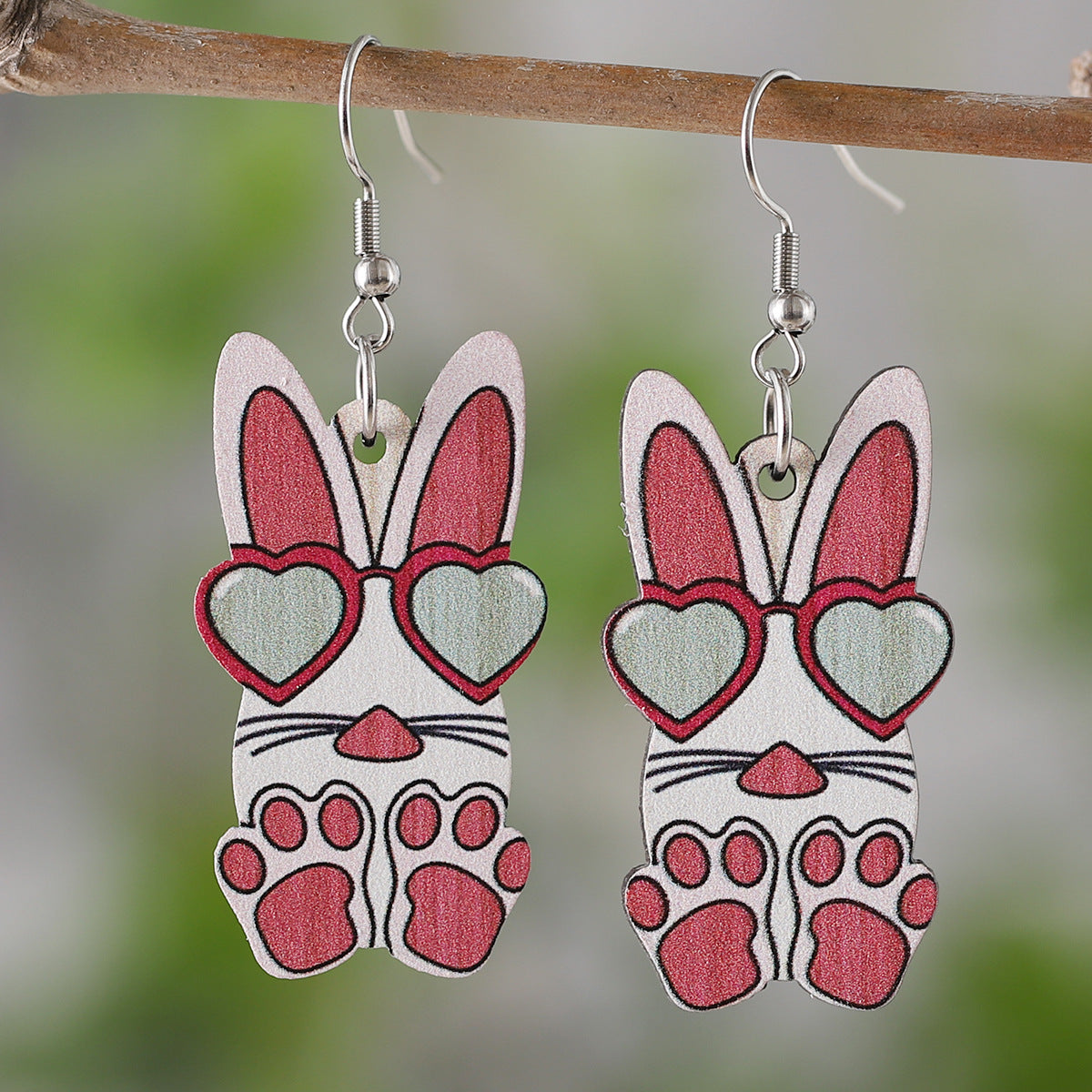 Wholesale  Easter football baseball rugby basketball egg rabbit dwarf pendant earrings