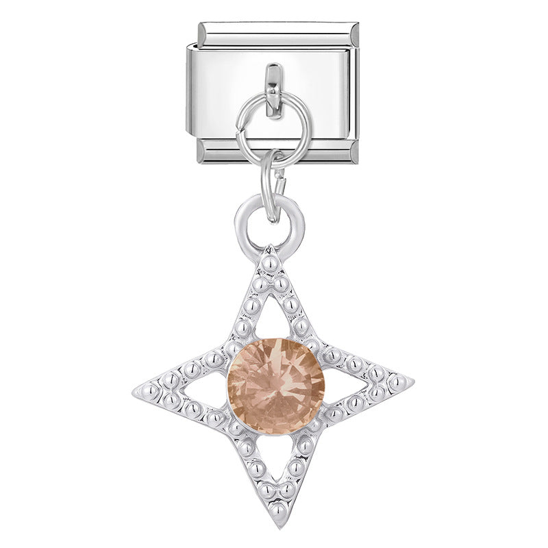 Wholesale 9mm Italian Charm Starter Bracelets DIY Pendant Style Stainless Steel Composable Bracelet